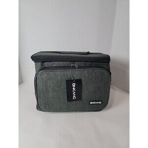 Bnkang Insulated Lunch Bag Cooler Leakproof Retro Green MenWomen adjustable
